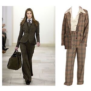 Old Money Plaid Women’s Pantsuit